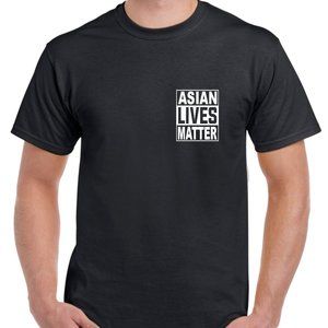 ASIAN LIVES MATTER T-SHIRT *  CASUAL MEN FRESH 100% COTTON TEE BRAND NEW